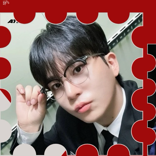Recent activity shot of Jongho (ATEEZ)