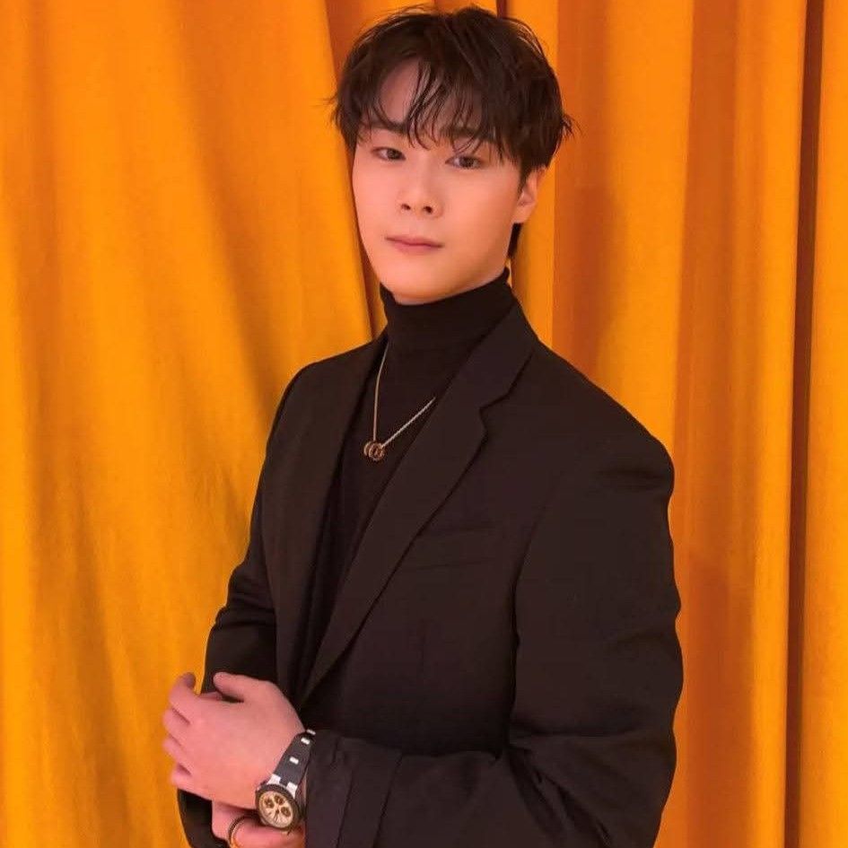 Recent activity shot of Moonbin (ASTRO)