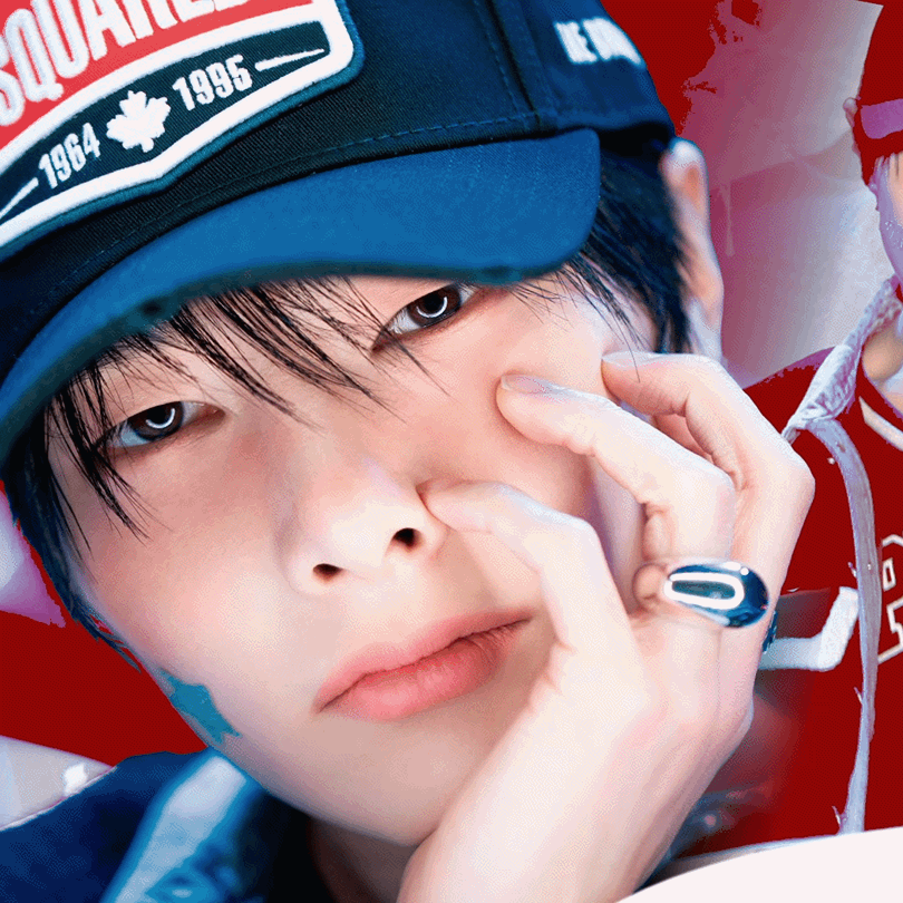 A moment captured by I.N (Stray Kids)'s fan