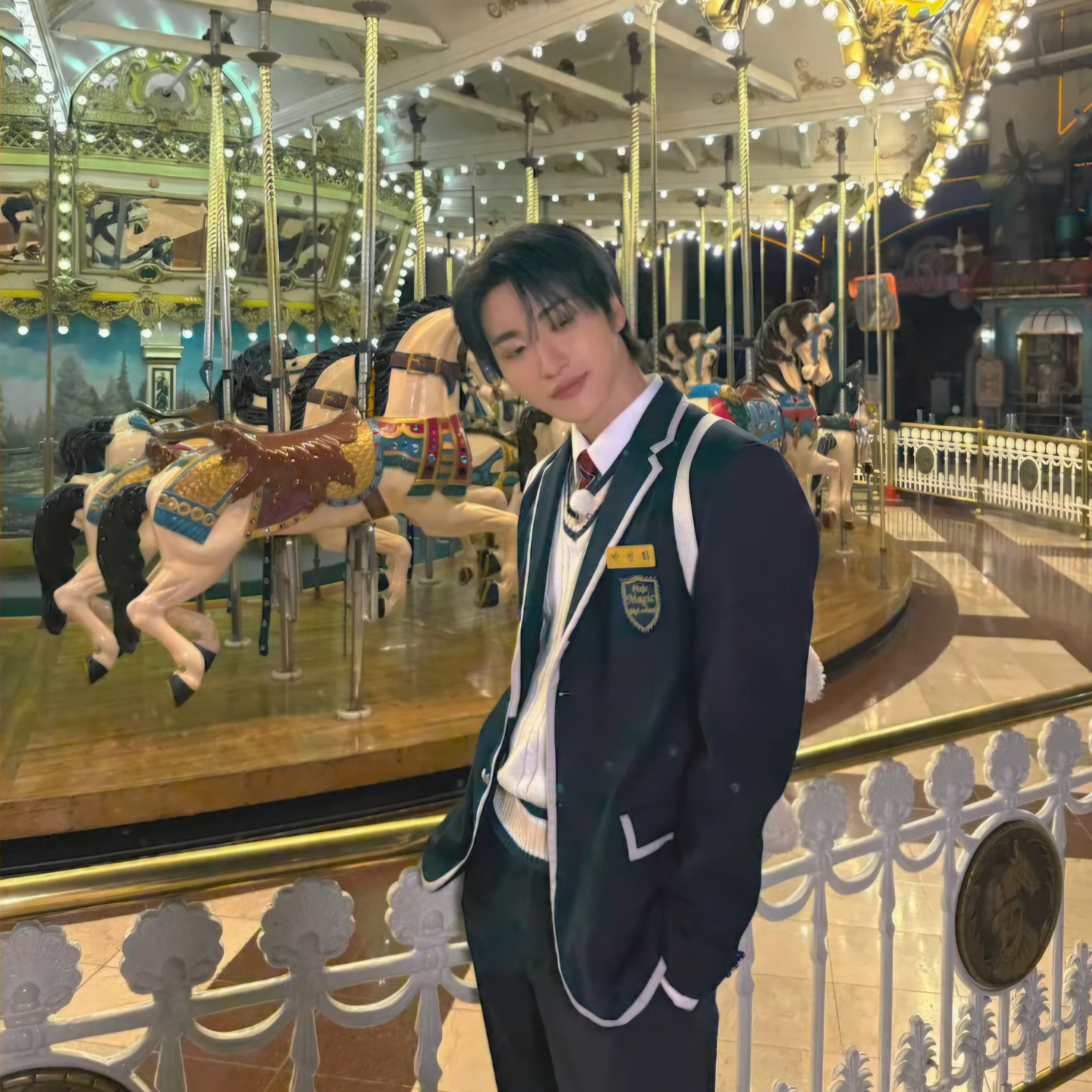 Behind-the-scenes cut of Seonghwa (ATEEZ)