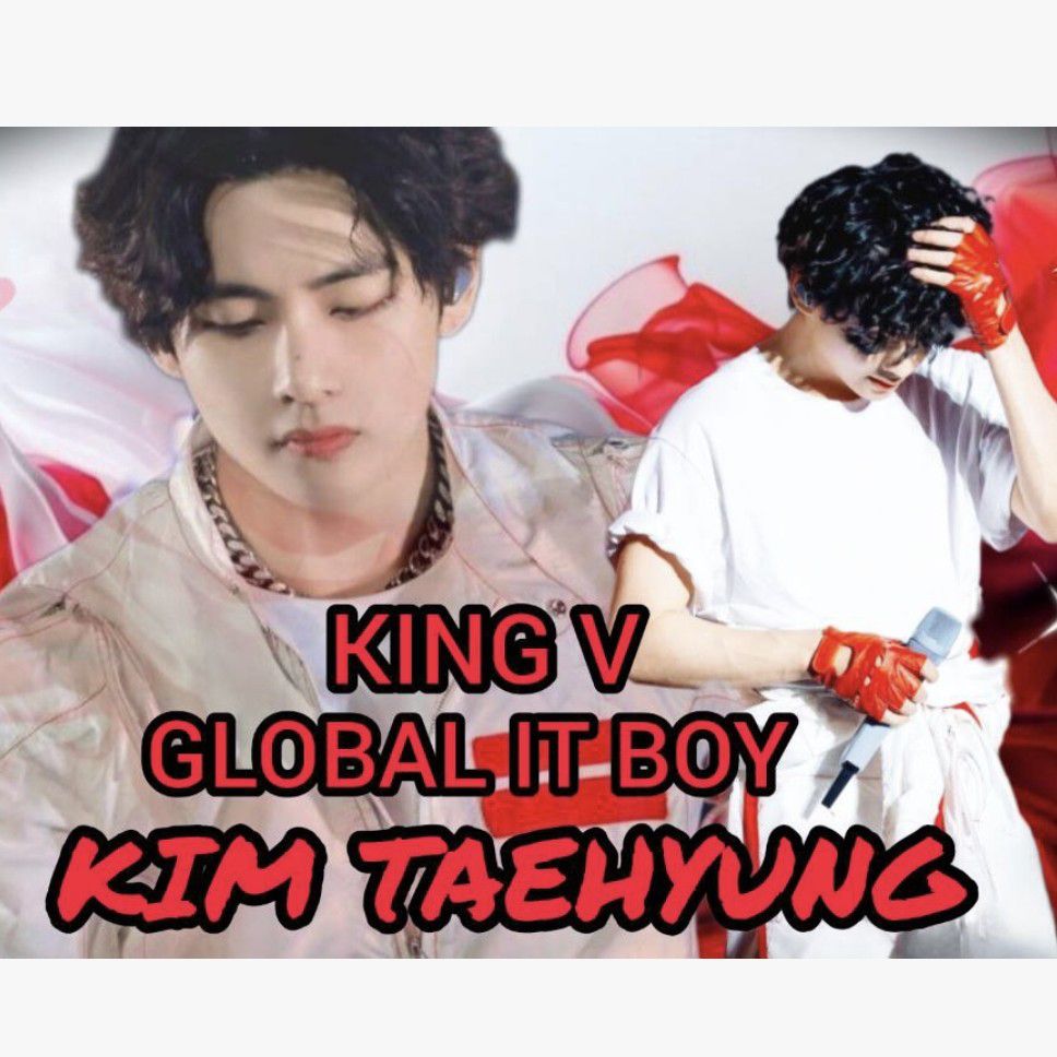 A moment captured by V (BTS)'s fan