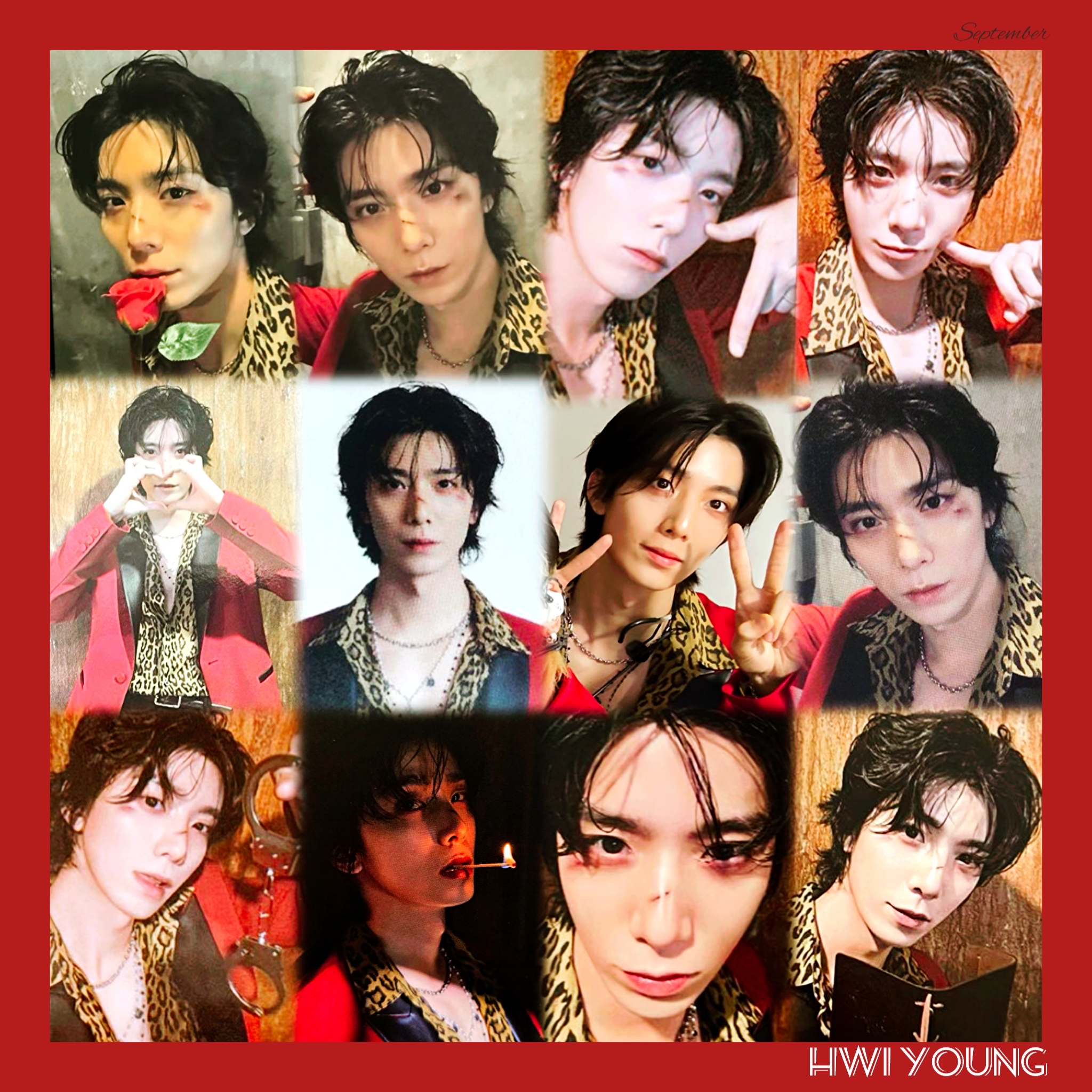 Recent activity shot of Hwiyoung (SF9)