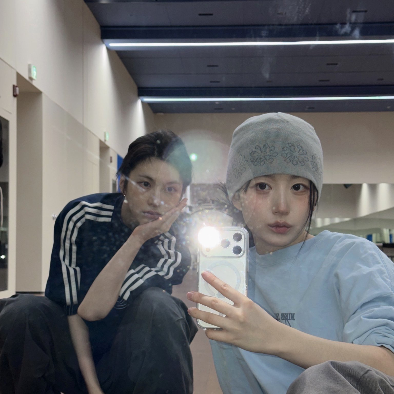 Recent activity shot of NMIXX