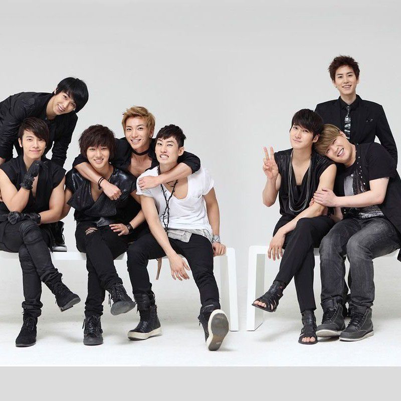 A moment captured by Super Junior's fan