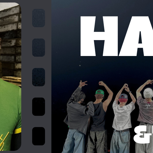 Behind-the-scenes cut of Harua (&TEAM)