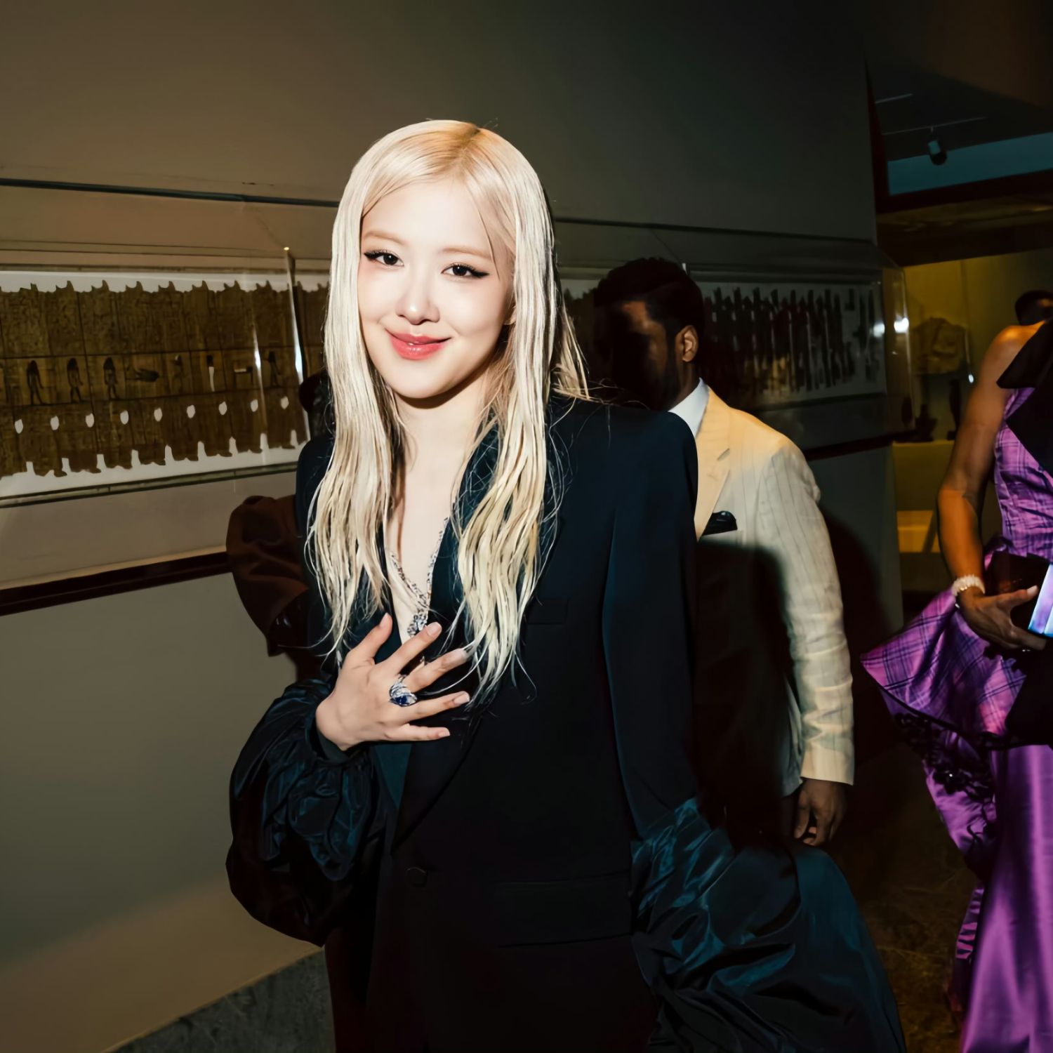 A moment captured by ROSÉ (BLACKPINK)'s fan