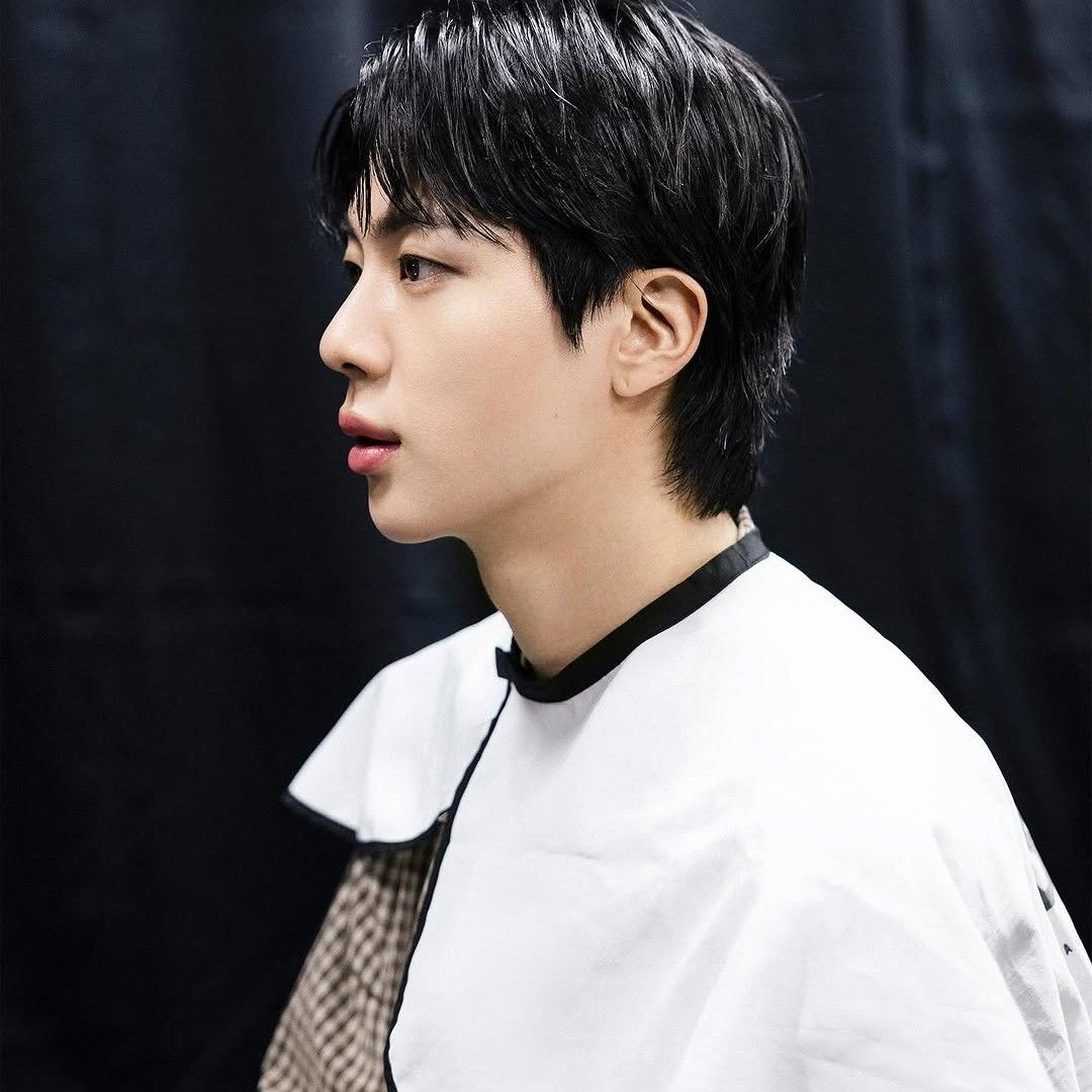Recent activity shot of Jin (BTS)