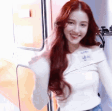 Recent activity shot of Nancy (MOMOLAND)
