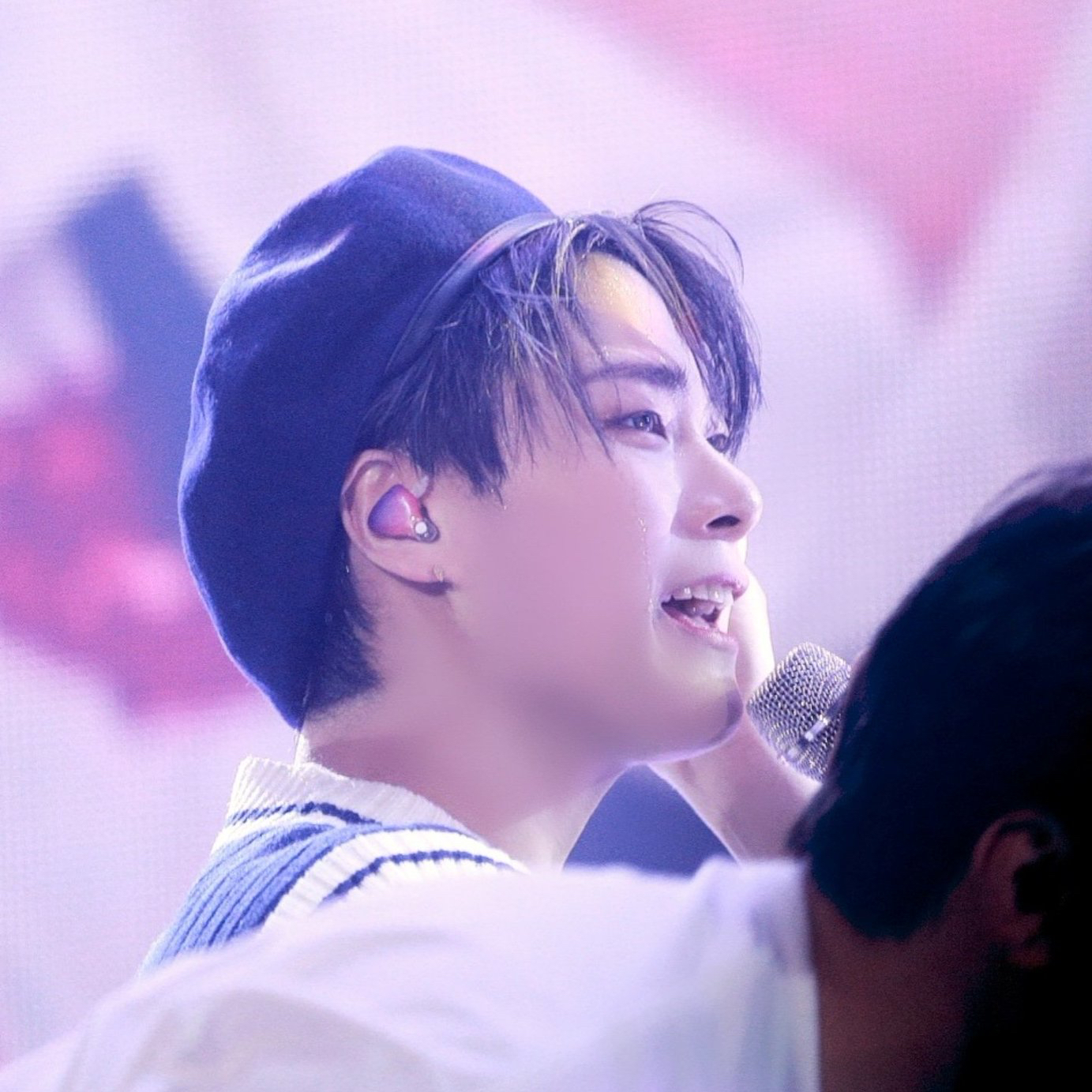 A moment captured by Moonbin (ASTRO)'s fan