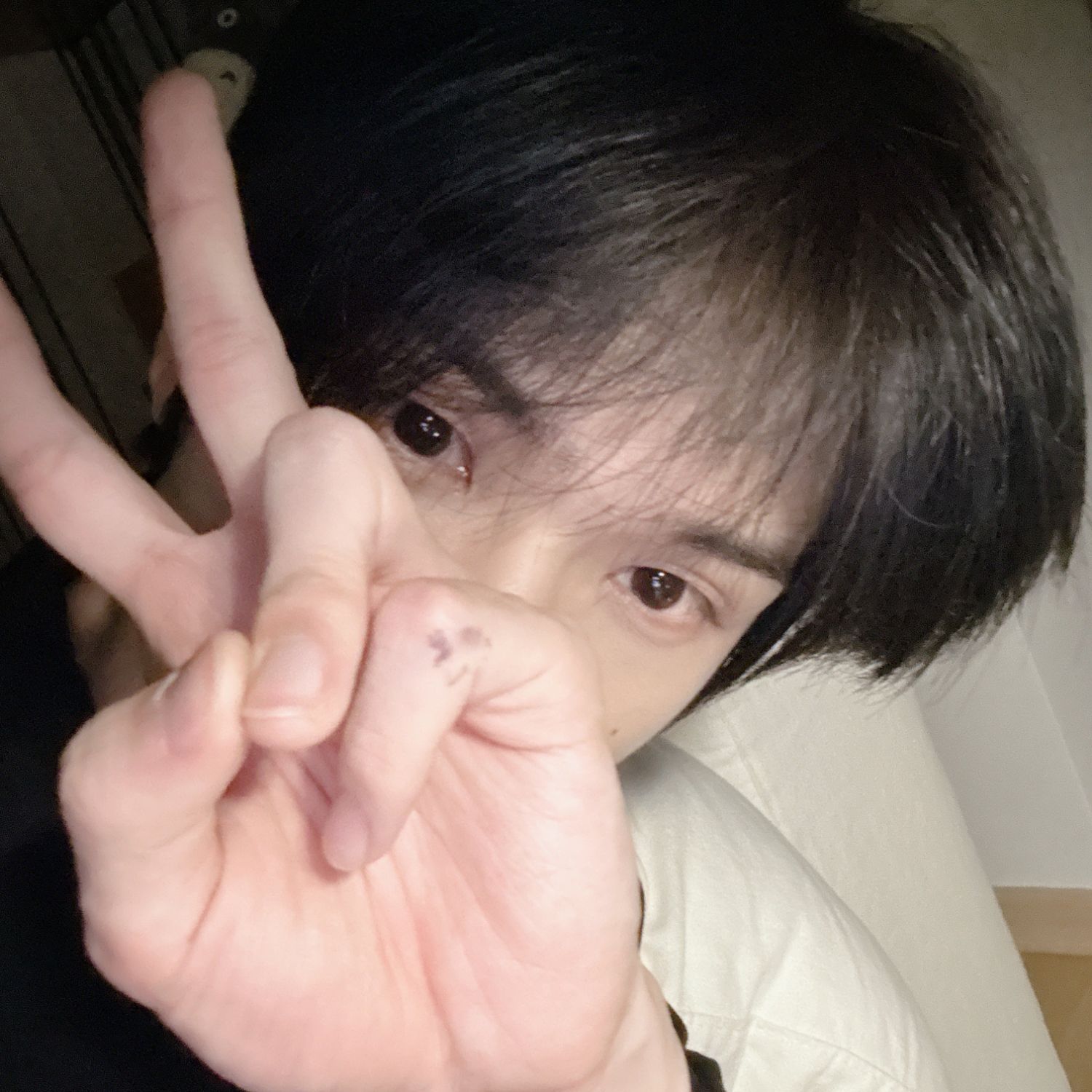 A moment captured by Jisung (NCT DREAM)'s fan