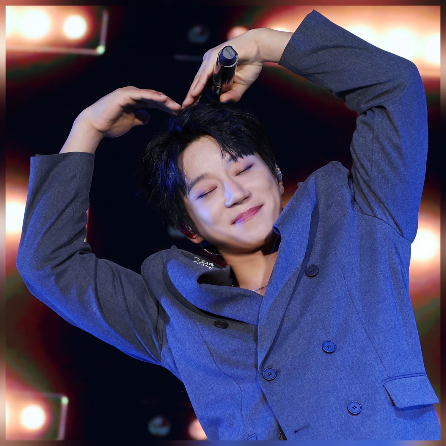 Behind-the-scenes cut of Hwang Chiyeol