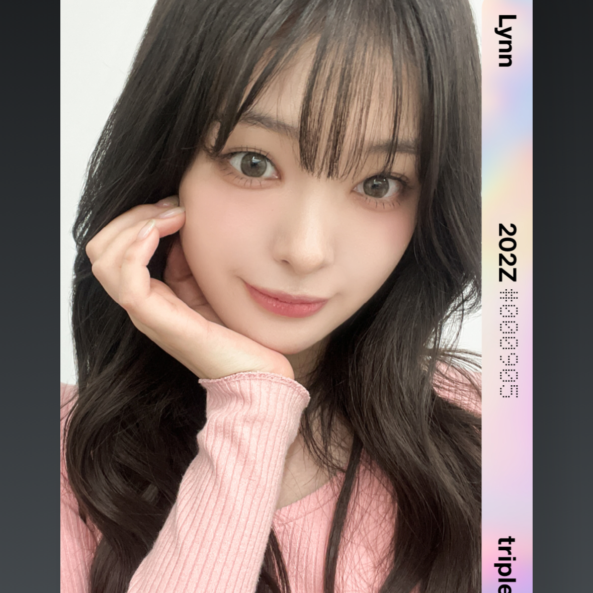 A moment captured by Lynn (tripleS)'s fan