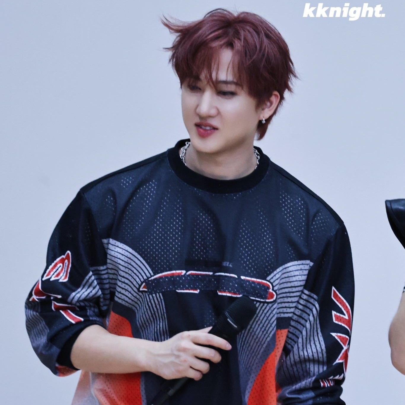 Recent activity shot of Changbin (Stray Kids)