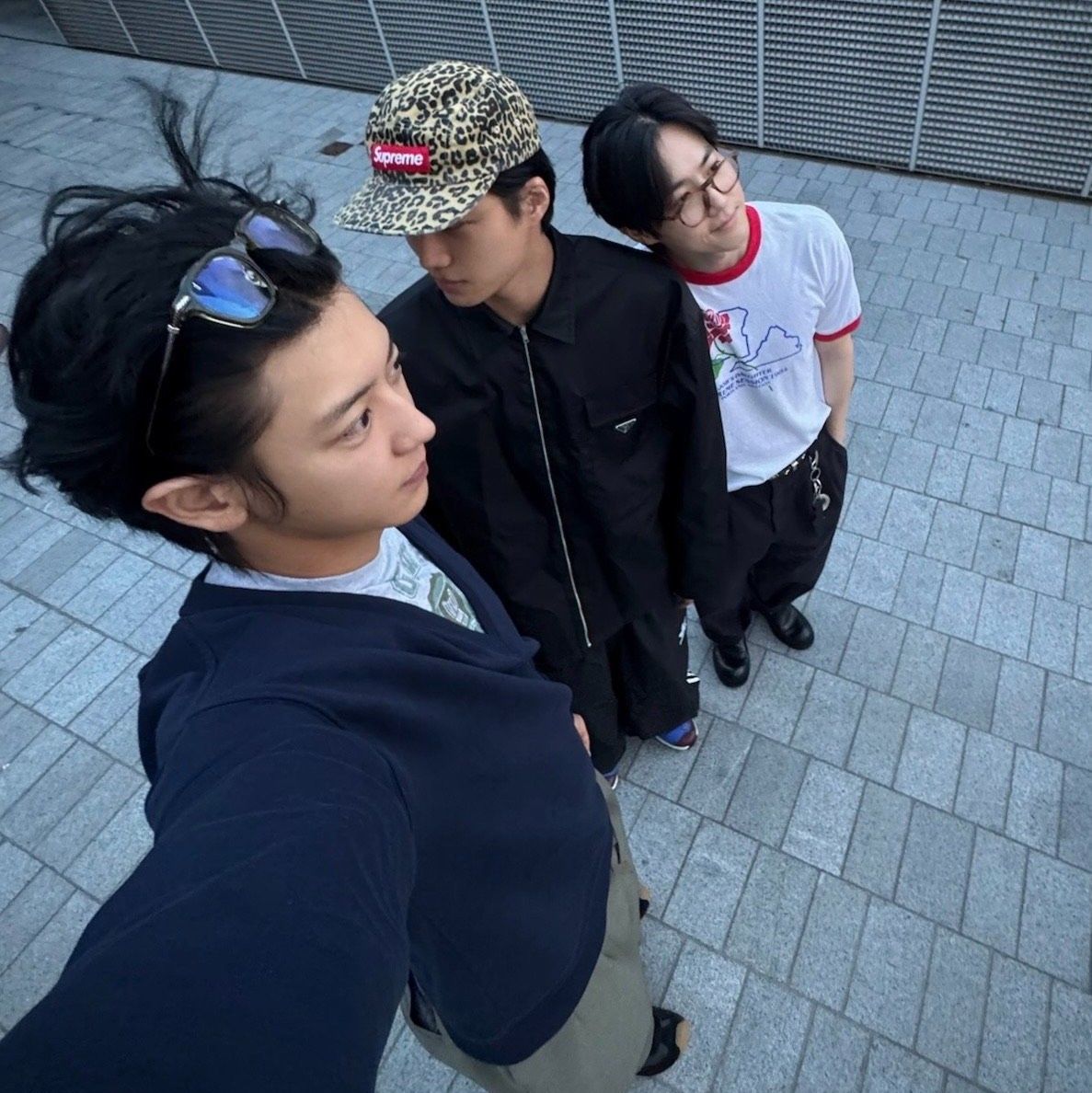 Recent activity shot of Chanyeol (EXO)