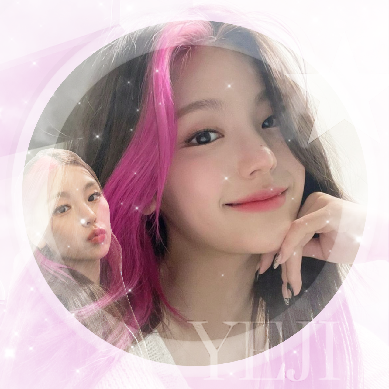 A moment captured by Yeji (ITZY)'s fan