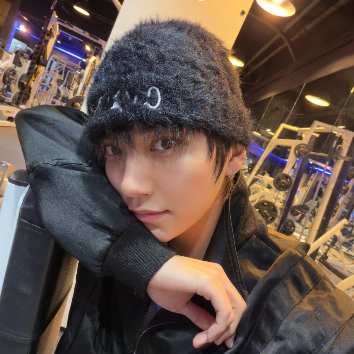 A moment captured by Joshua (SEVENTEEN)'s fan