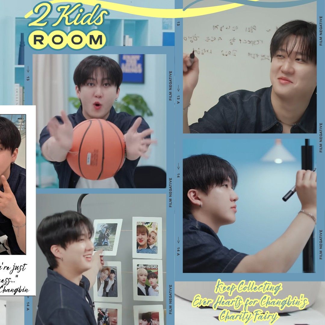 A moment captured by Changbin (Stray Kids)'s fan