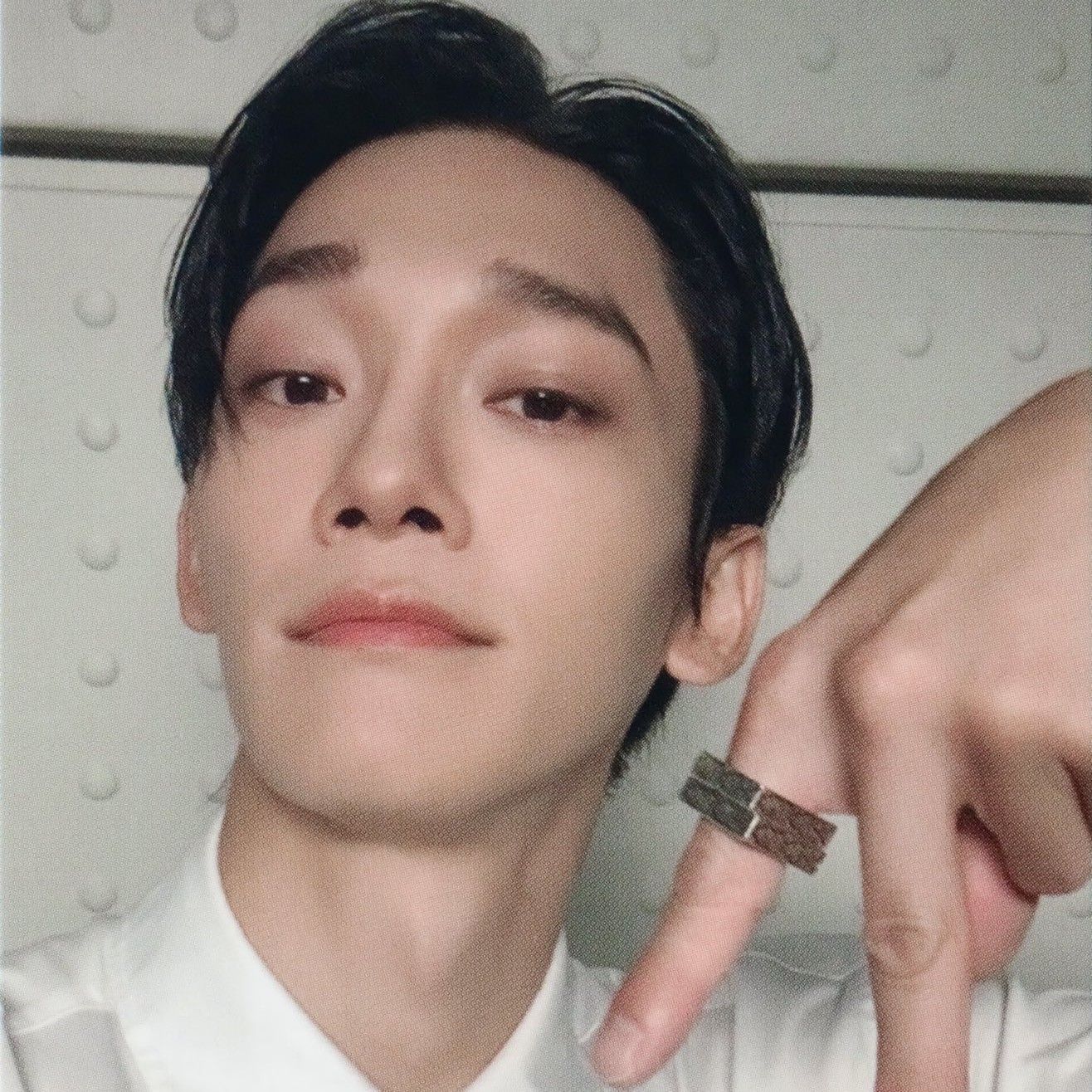 Recent activity shot of Chen (EXO)