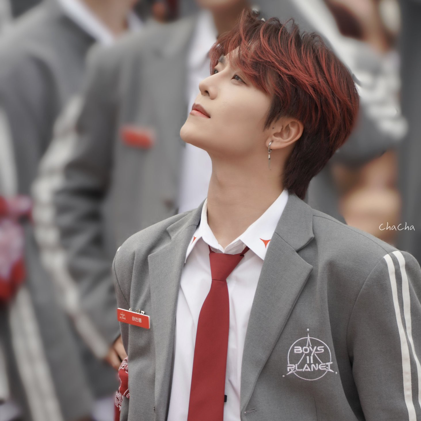 Behind-the-scenes cut of He Xinlong (ALPHA DRIVE ONE)