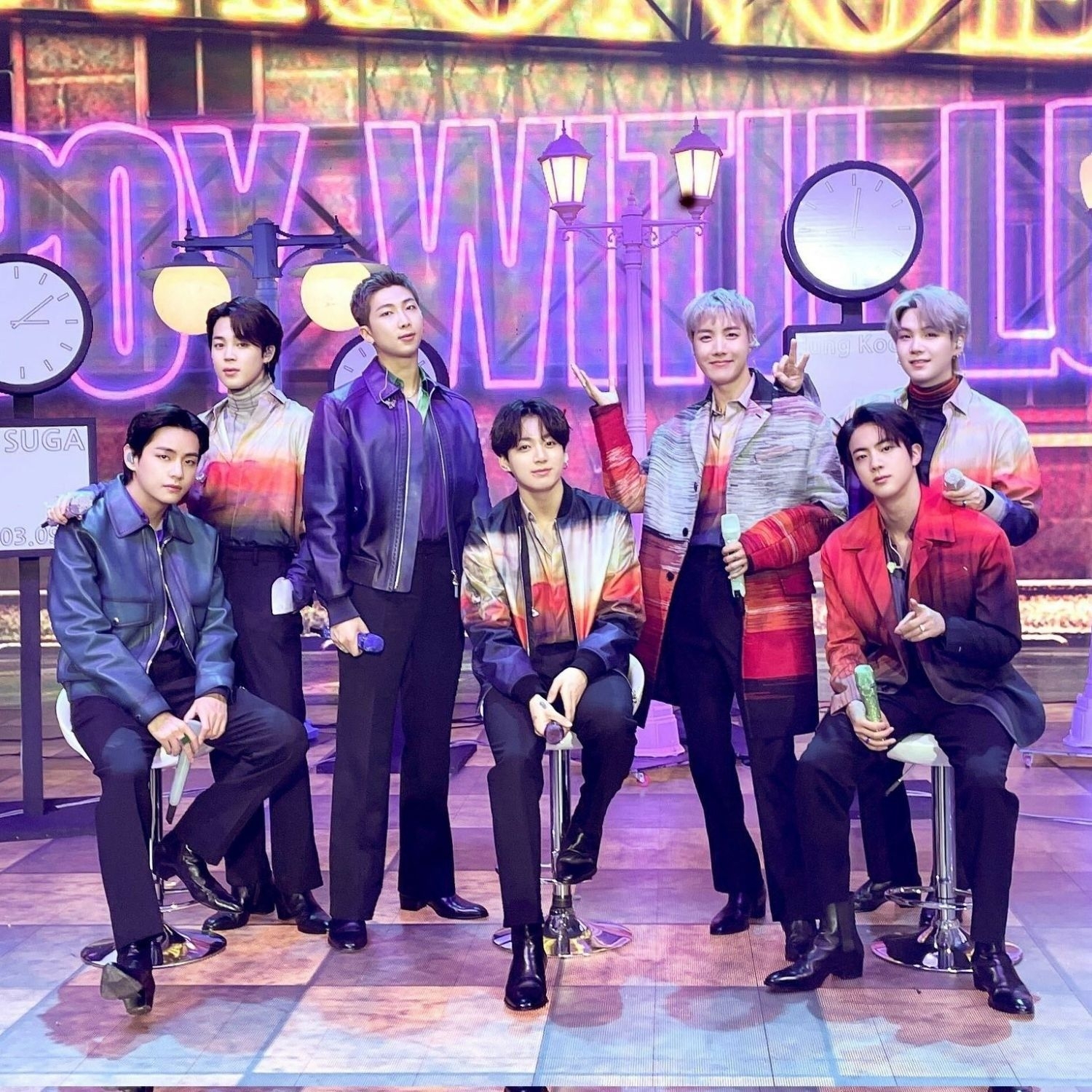 Recent activity shot of BTS