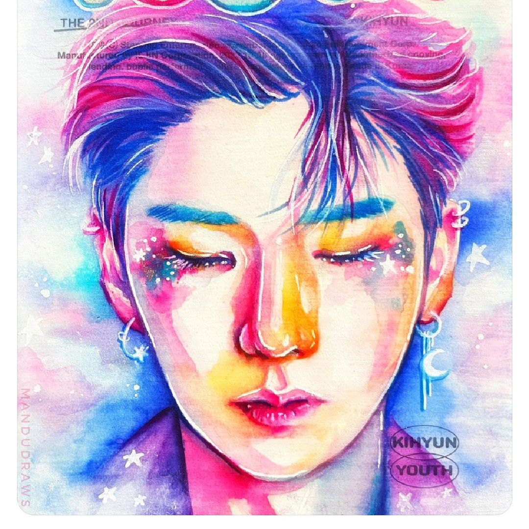 Foto terbaru Kihyun (MONSTA X)