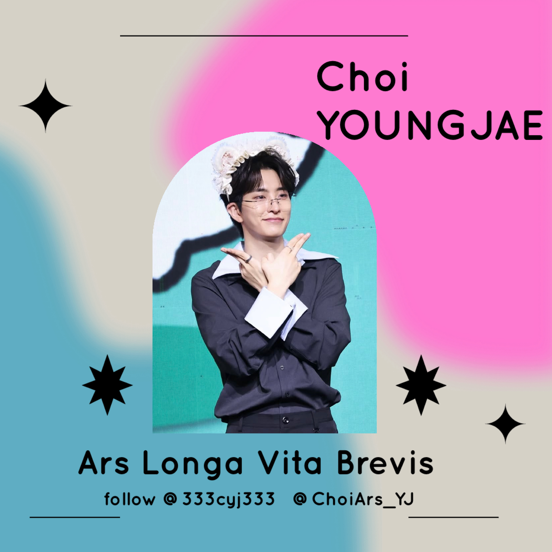 Recent activity shot of Youngjae (GOT7)