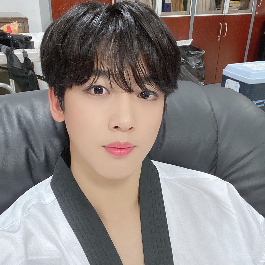 Recent activity shot of Kim Yohan (WEi)