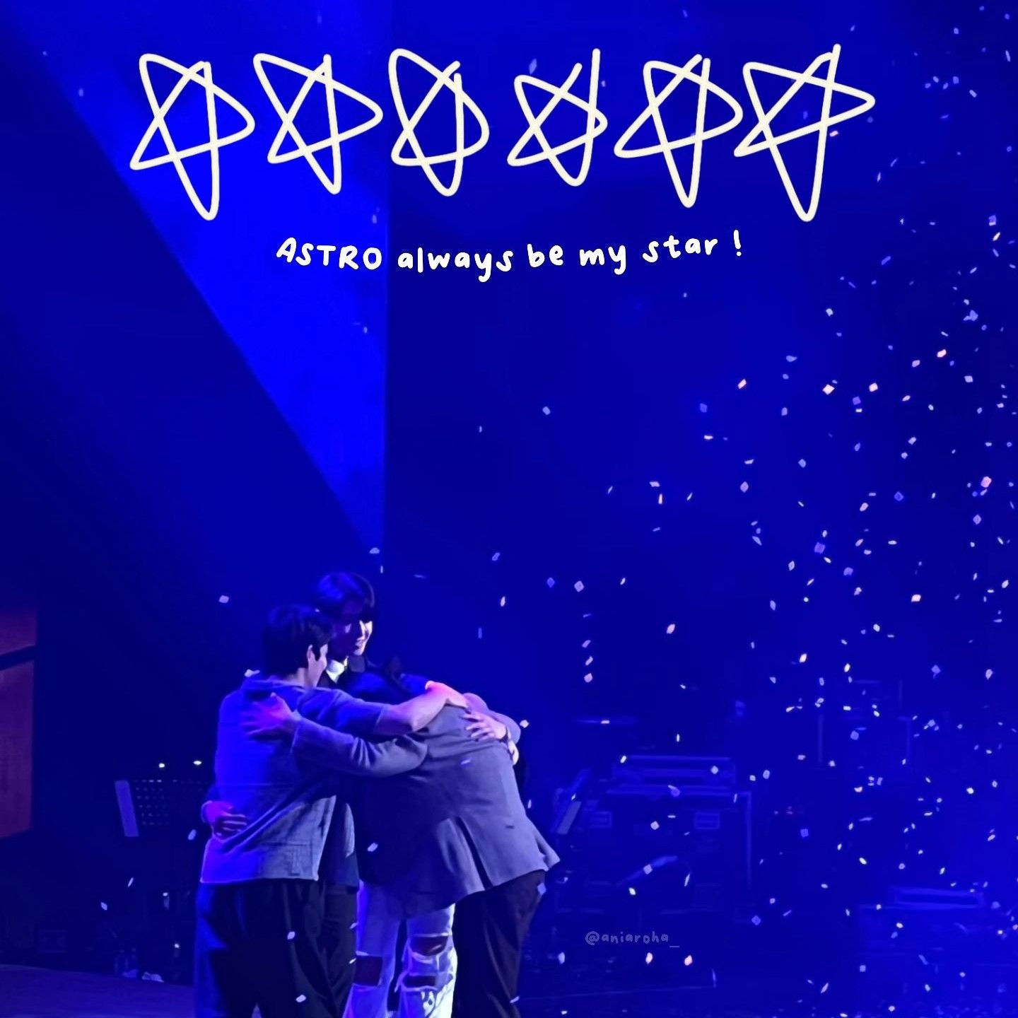 A moment captured by ASTRO's fan
