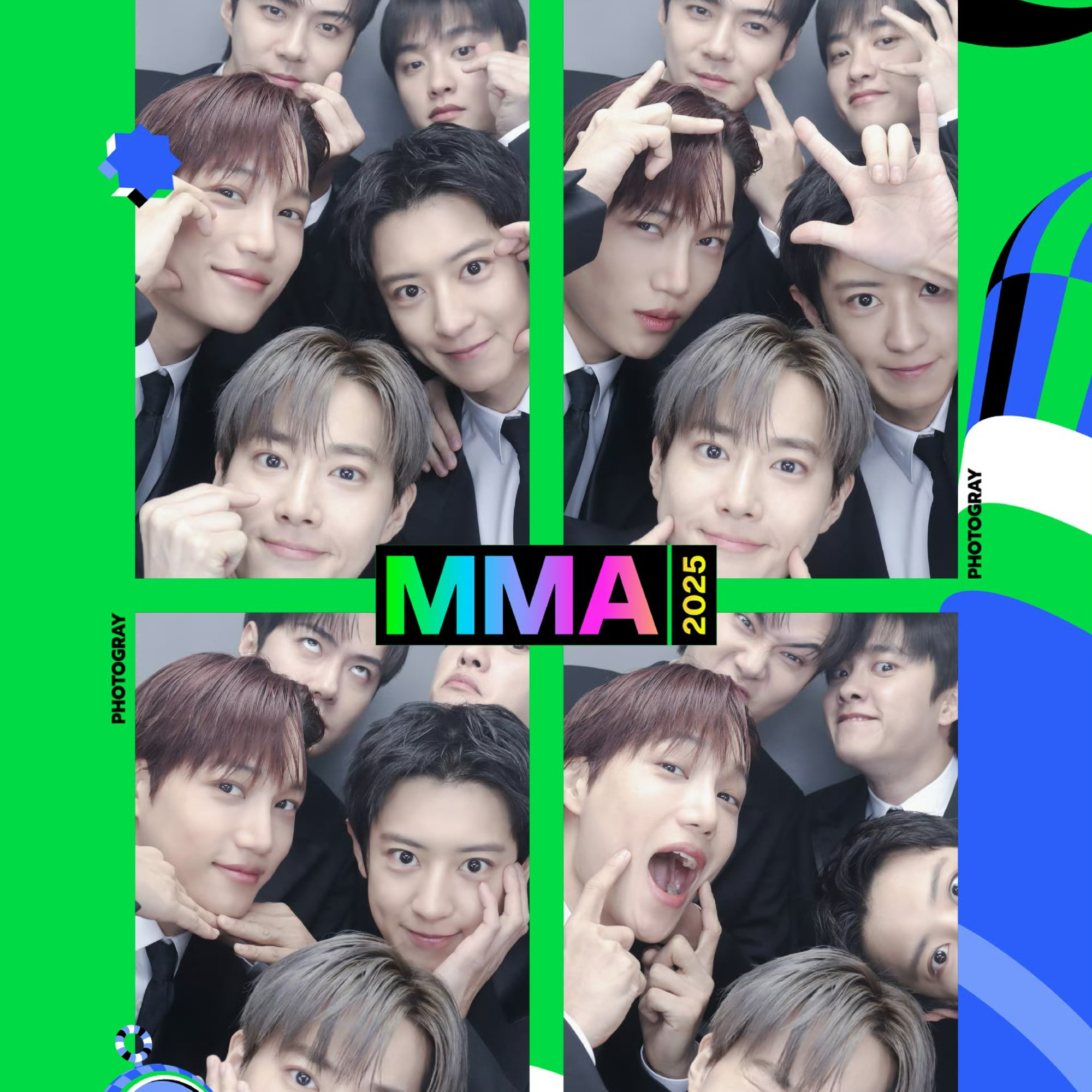 EXO의 비하인드 컷