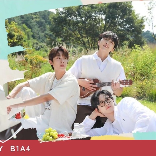 Behind-the-scenes cut of Sandeul (B1A4)