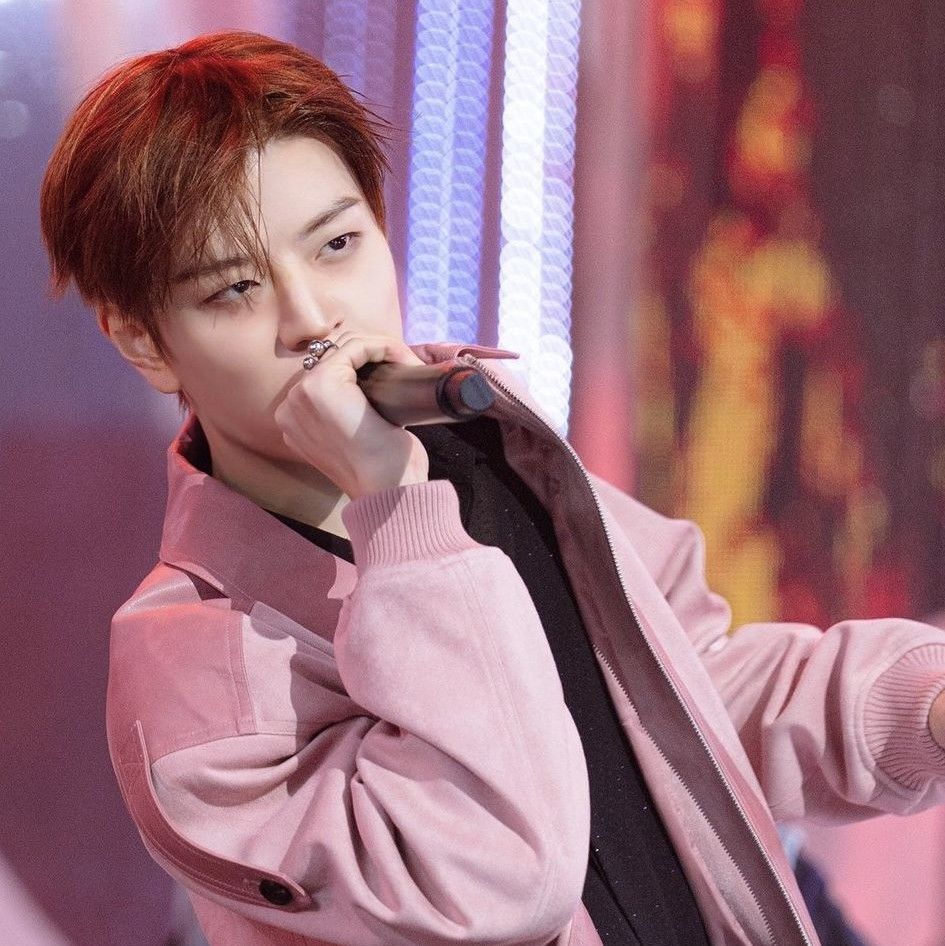 Recent activity shot of Seungmin (Stray Kids)