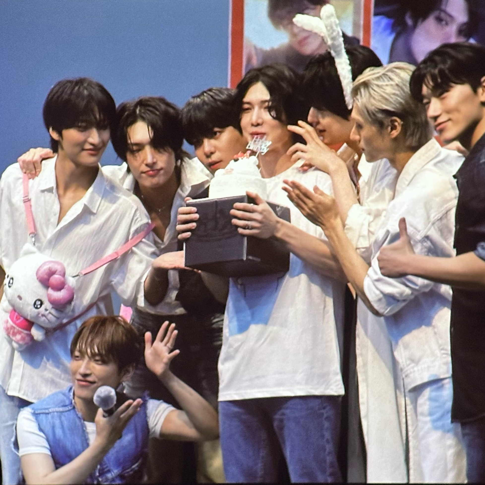 A moment captured by Yeosang (ATEEZ)'s fan