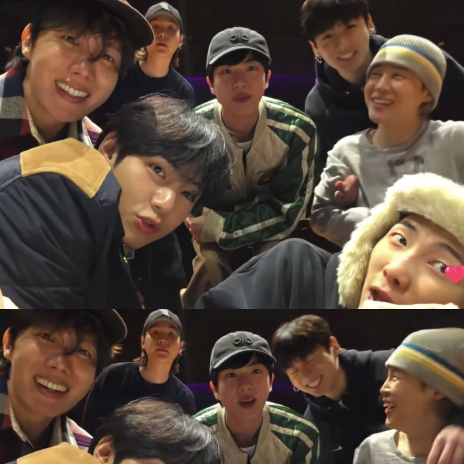 Foto aktivitas terbaru BTS