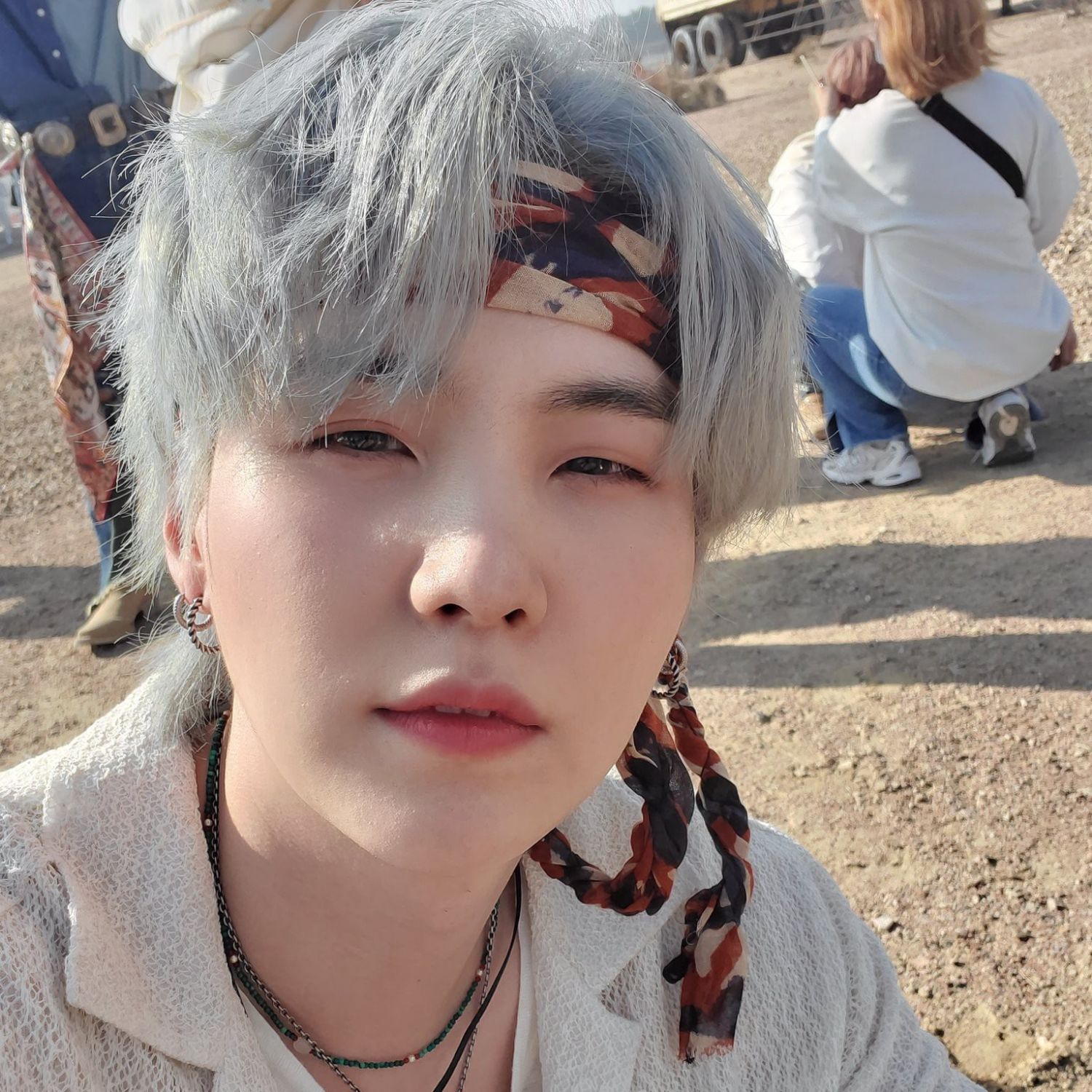 SUGA (防弹少年团)粉丝拍下的瞬间