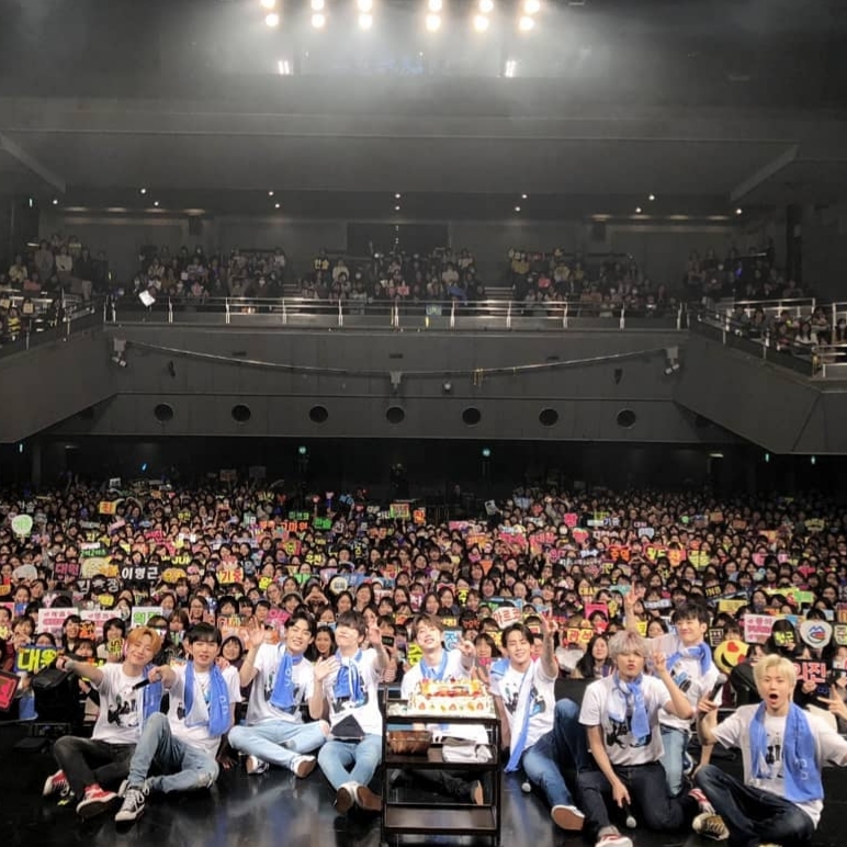 A moment captured by UNB's fan