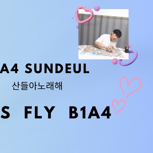 A moment captured by Sandeul (B1A4)'s fan