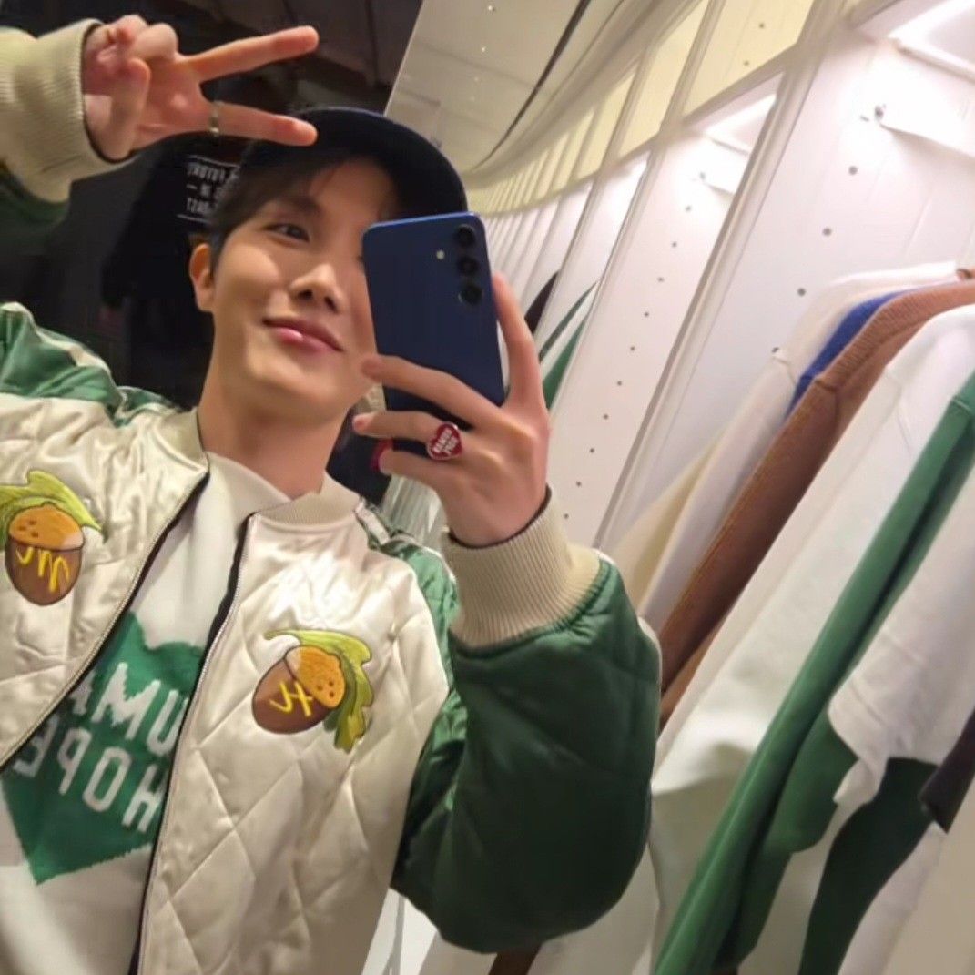 A moment captured by j-hope (BTS)'s fan
