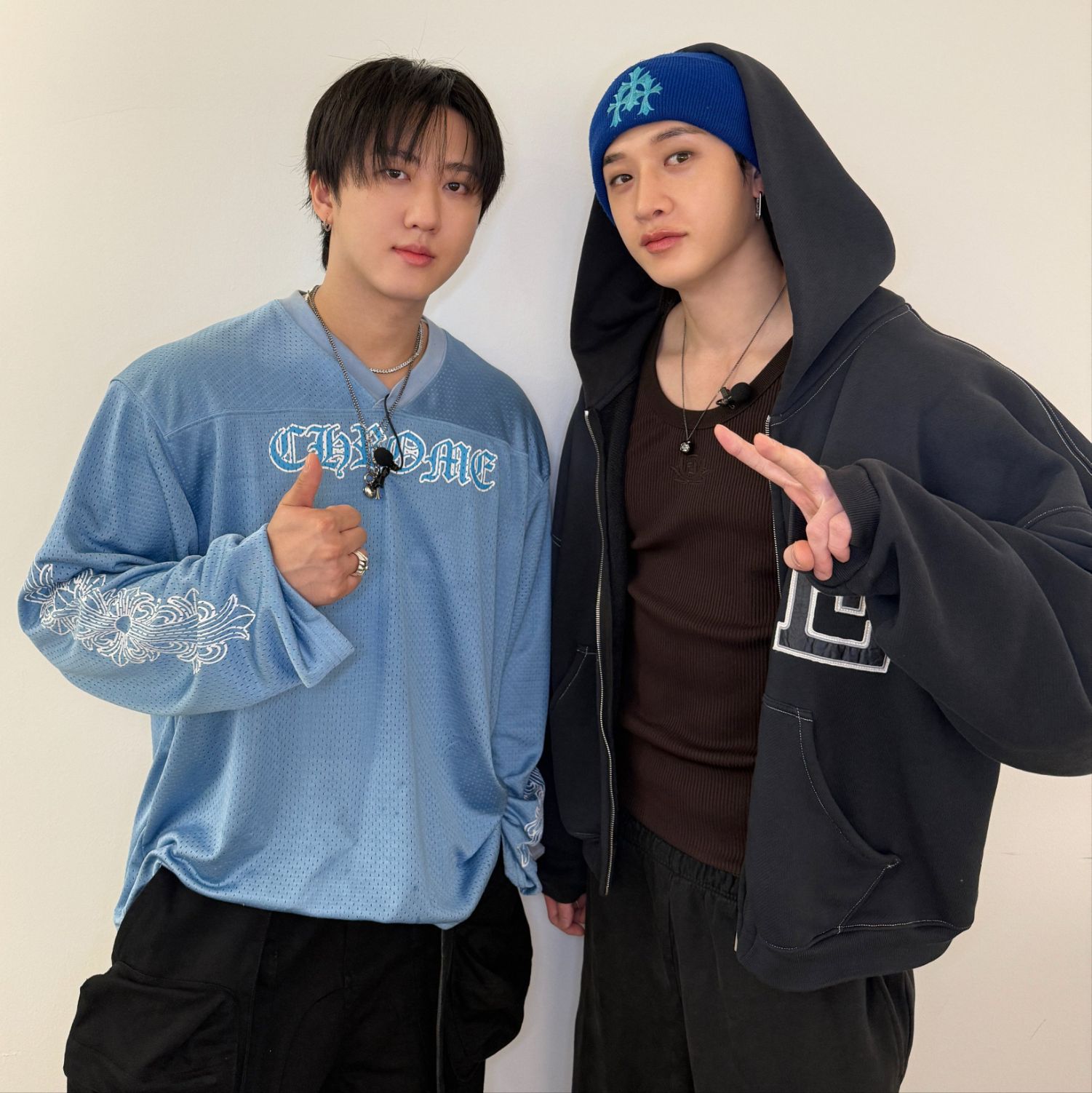 Recent activity shot of Bang Chan (Stray Kids)