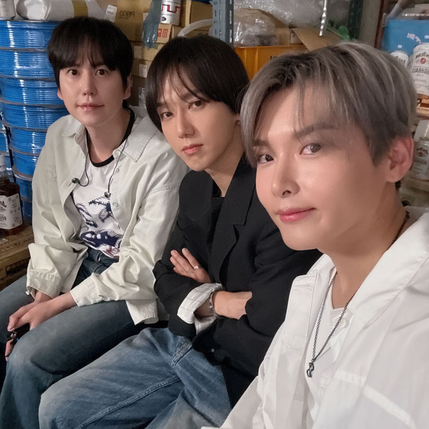 A moment captured by Super Junior's fan