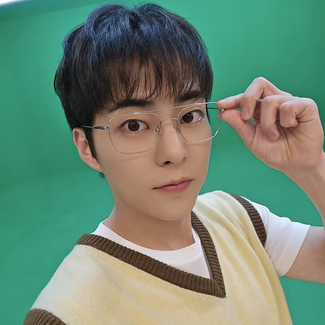 Behind-the-scenes cut of Xiumin (EXO)