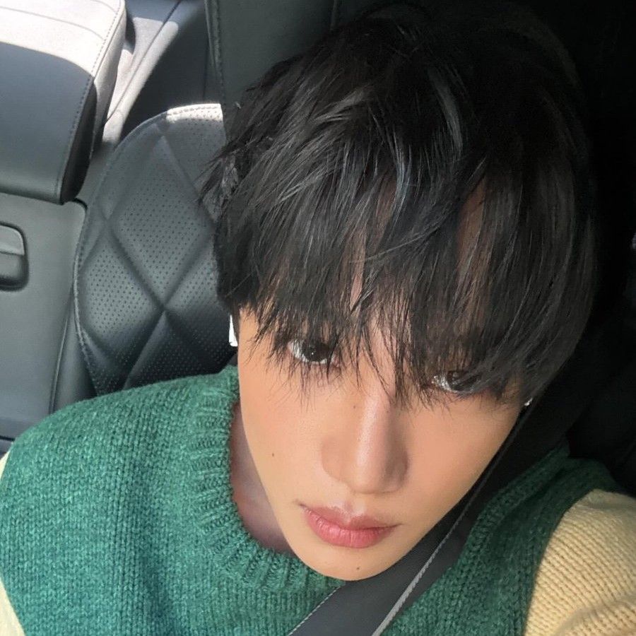 Recent activity shot of Kai (EXO)