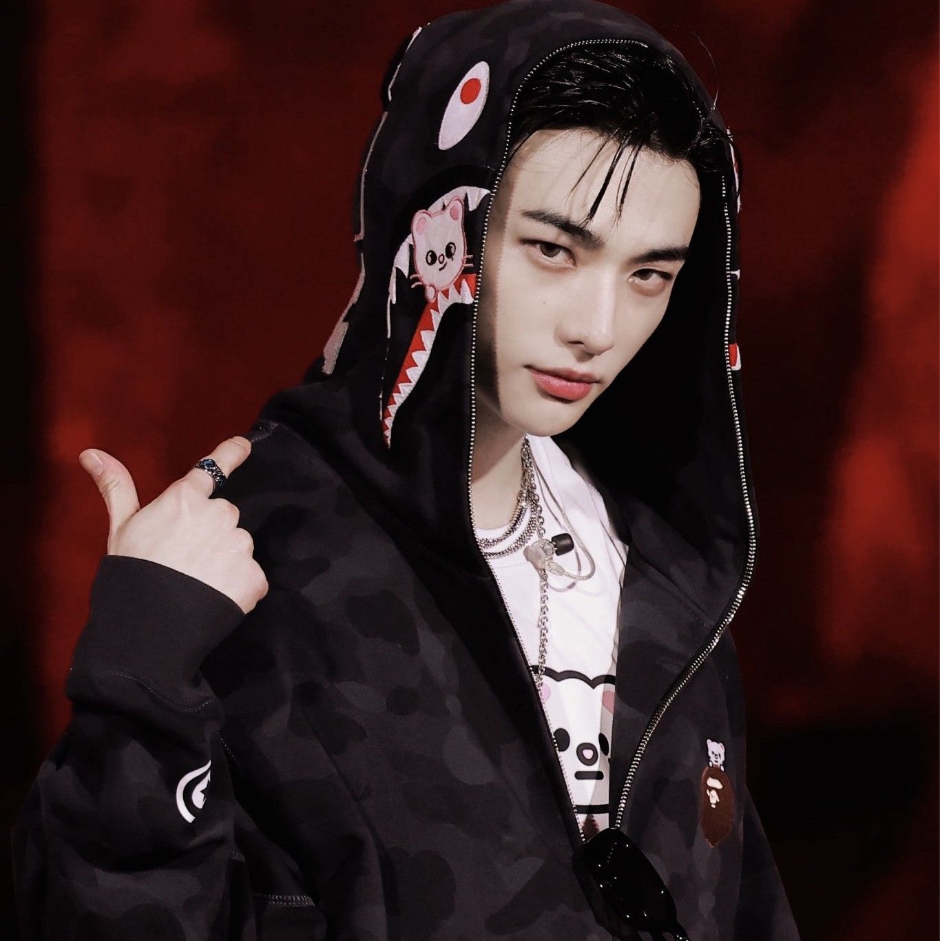 Behind-the-scenes cut of Hyunjin (Stray Kids)