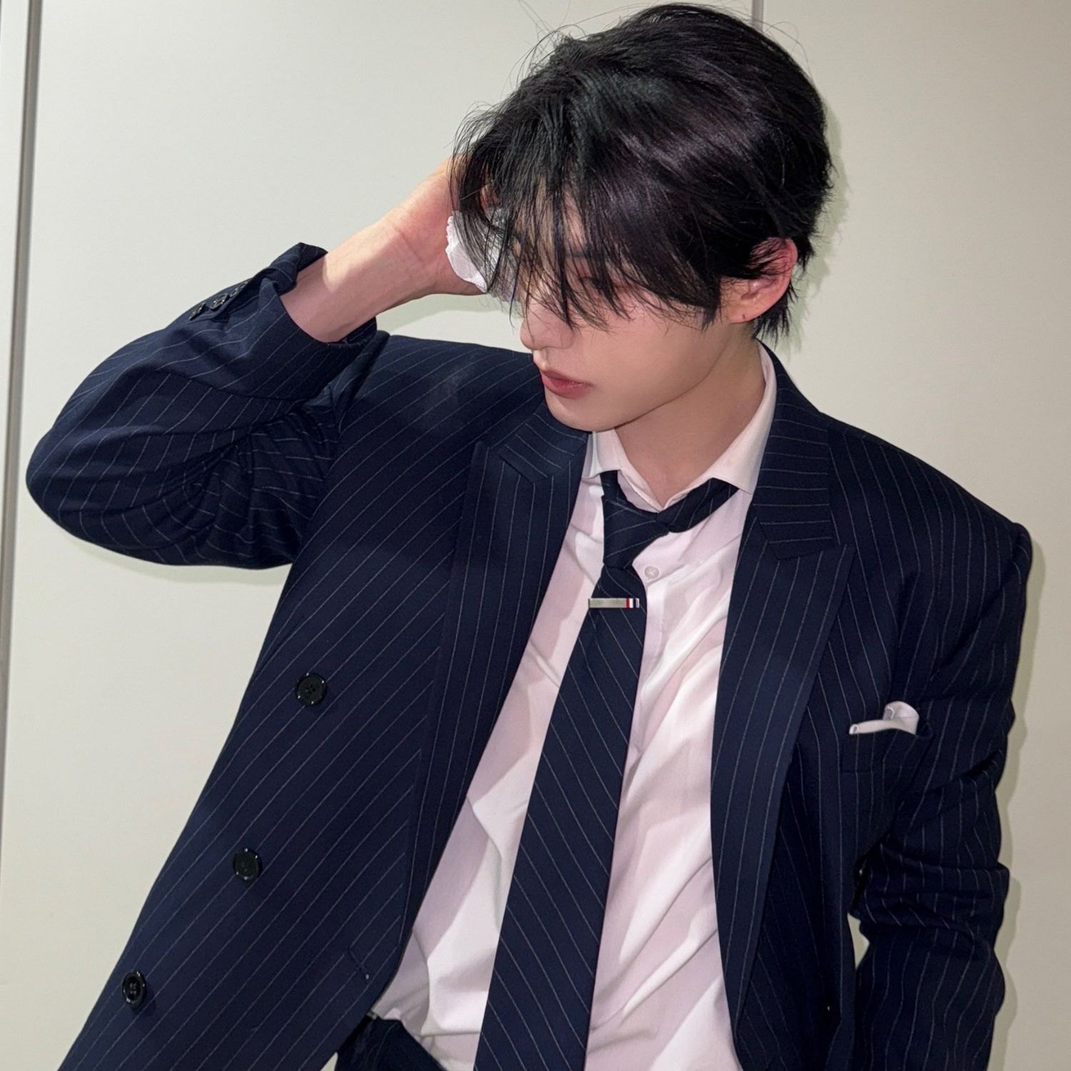 A moment captured by Kim Jiwoong (ZEROBASEONE)'s fan