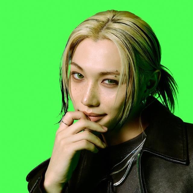 A moment captured by Felix (Stray Kids)'s fan