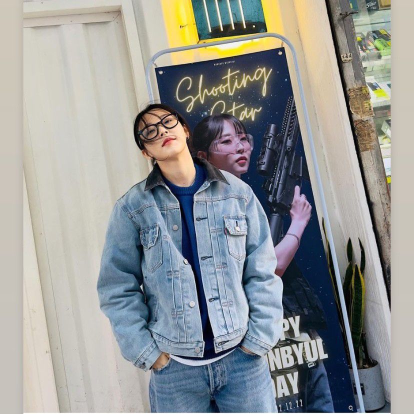 A moment captured by Moonbyul (MAMAMOO)'s fan