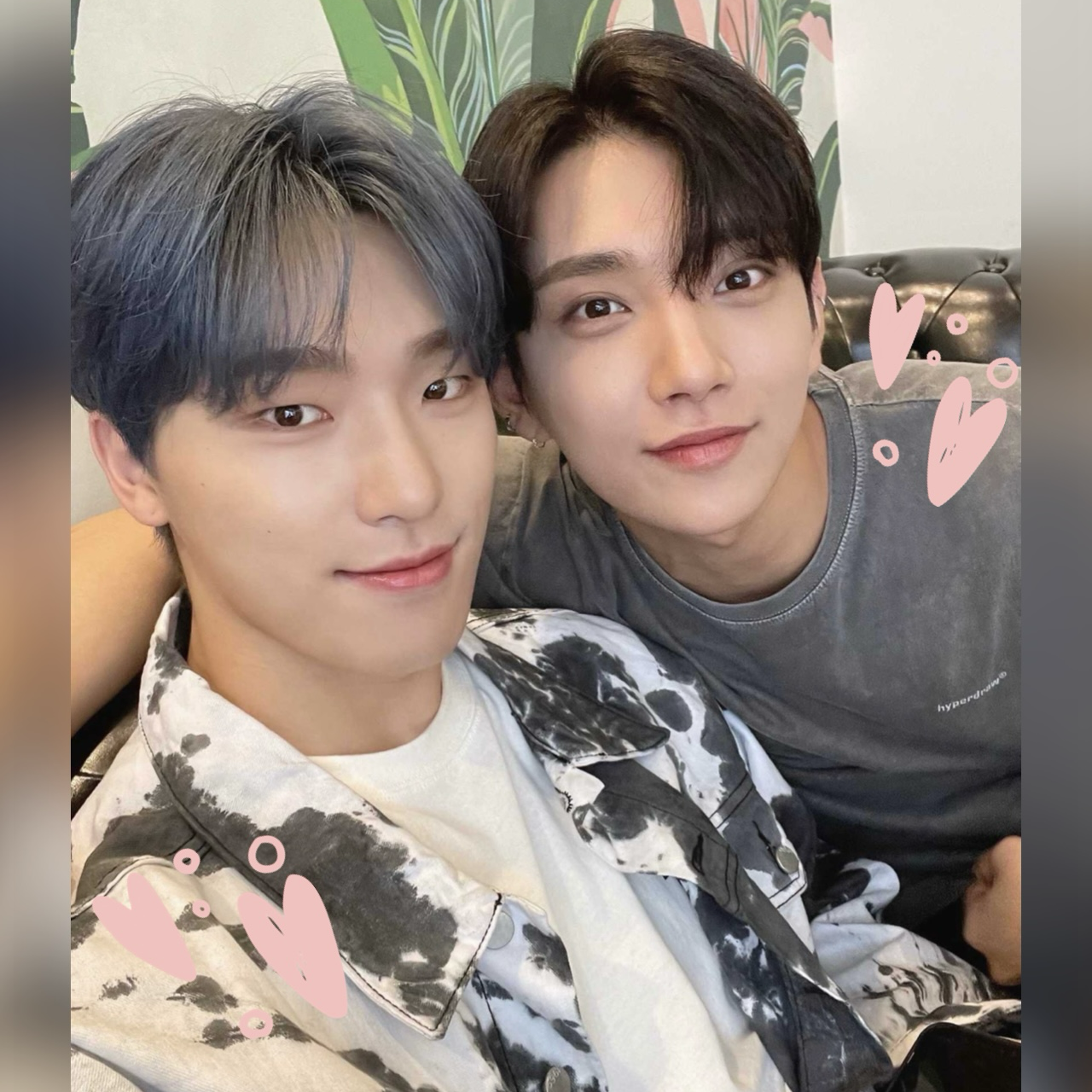 Recent activity shot of Joshua (SEVENTEEN)