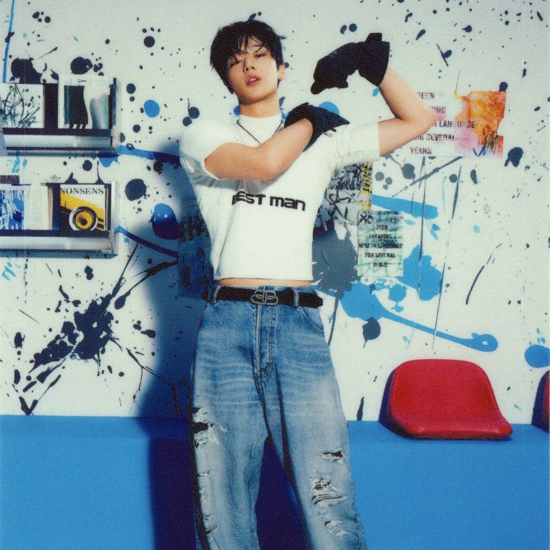 Behind-the-scenes cut of Juyeon (THE BOYZ)