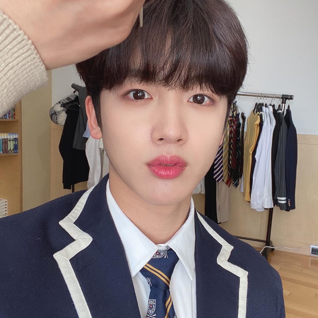 Behind-the-scenes cut of Kim Yohan (WEi)