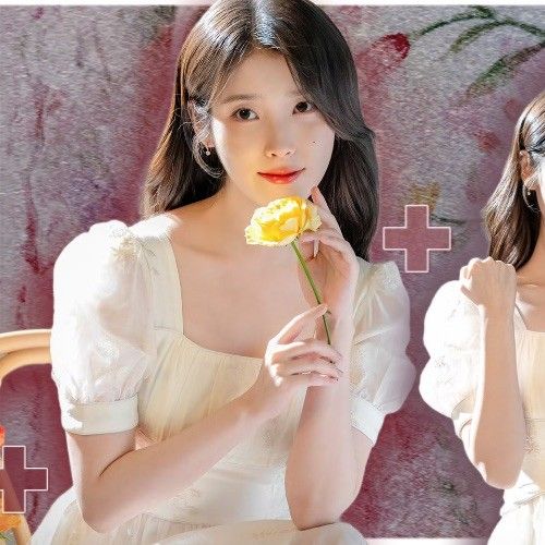 Behind-the-scenes cut of IU