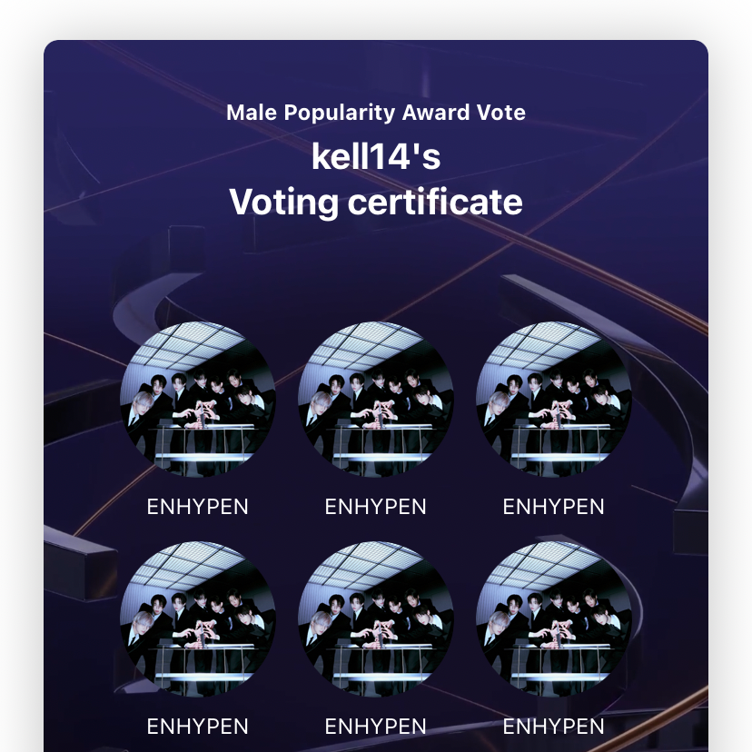 ENHYPEN 팬이 찍은 순간